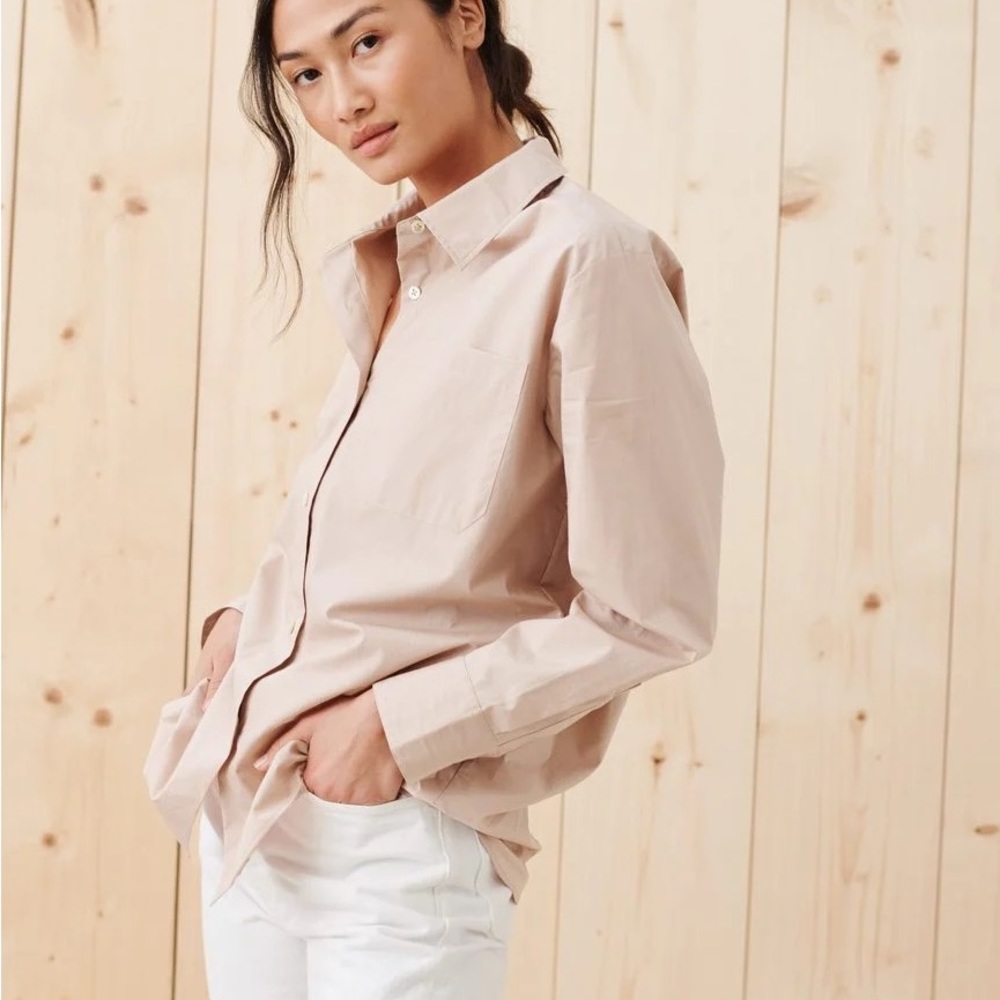 Jenni Kayne cotton boyfriend shirt